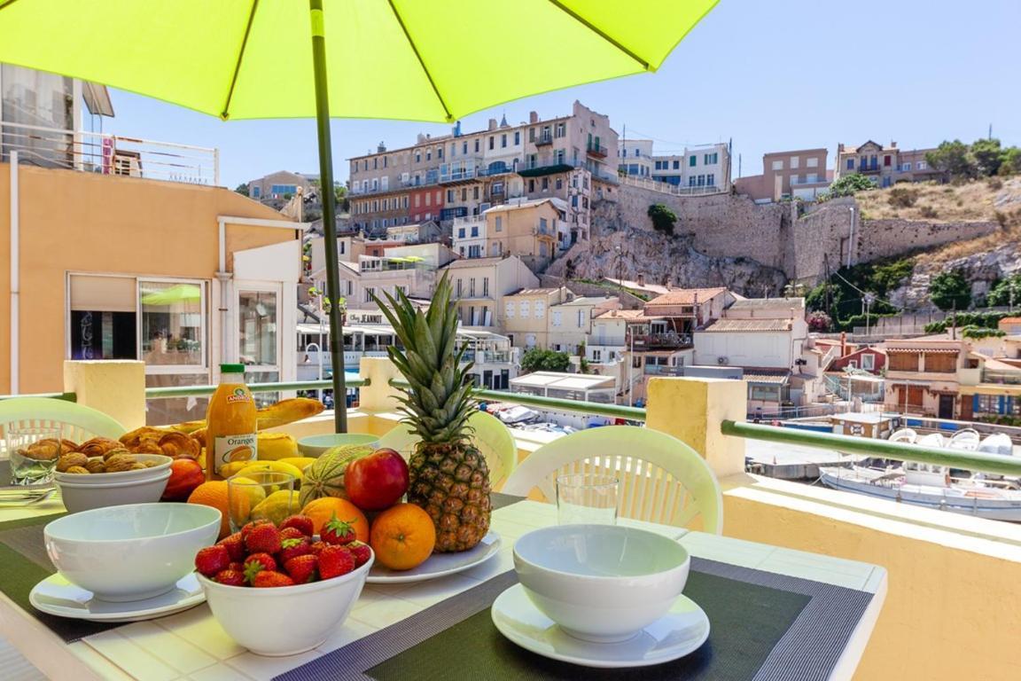Au Vallon -Terrasse De Reve Au Vallon Des Auffes Marseille Kültér fotó